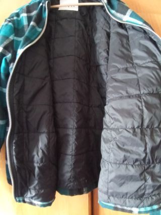 Parka camisa cuadros sin estrenar de Zara talla M