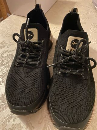 Zapatillas deportivas Tenth negras talla 38