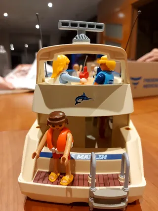 Yate Blue Marlin Playmobil