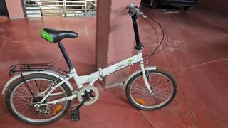 Bicicleta Plegable Blanca F20