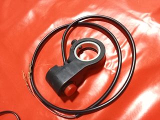 Botón de paro y luces para moto