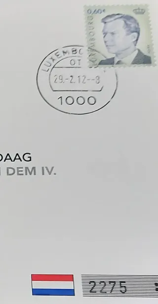 Luxemburgo 2 Euros 2012 y SelloS/C