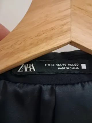 Americana negra talla 50