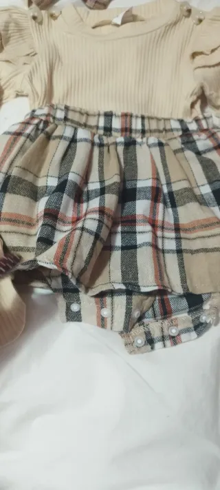 Conjunto 3 piezas bebé niña