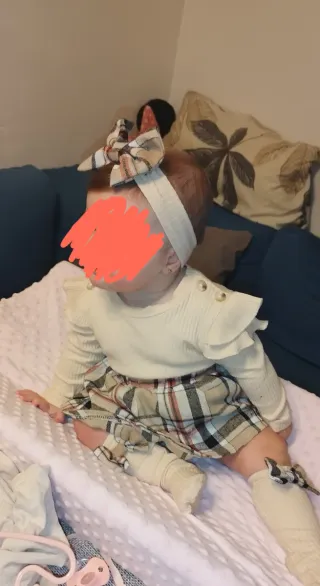 Conjunto 3 piezas bebé niña