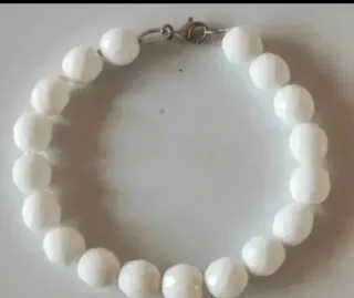 Collar y pulseras de piedras y plata