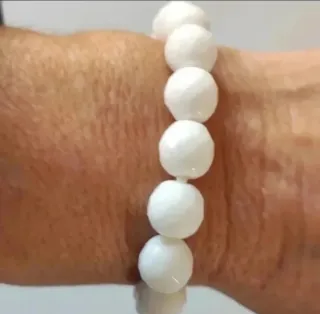 Collar y pulseras de piedras y plata