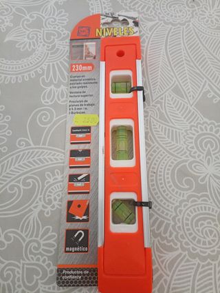Nivel de burbuja 230mm magnético