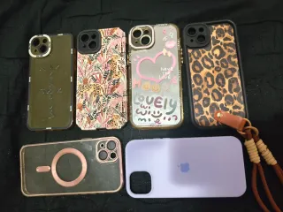 Confezione da 6 custodie per iPhone 15 Plus