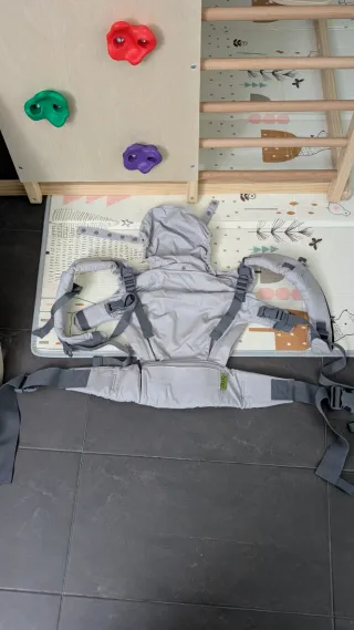 Portabebés Boba X Gris