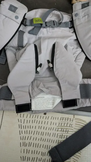 Portabebés Boba X Gris