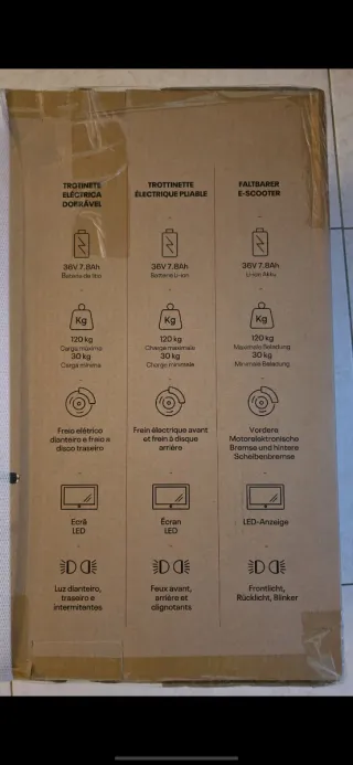 Patinete Eléctrico Reebok Urban 8.5