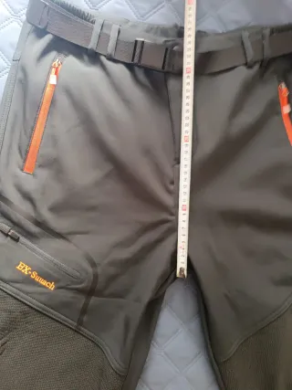 Pantalones Trekking Hombre Talla L Verde Oliva