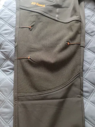 Pantalones Trekking Hombre Talla L Verde Oliva