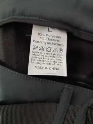 Pantalones Trekking Hombre Talla L Verde Oliva