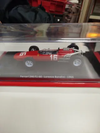 Ferrari 246 F1-66 Lorenzo Bandini scala 1:24