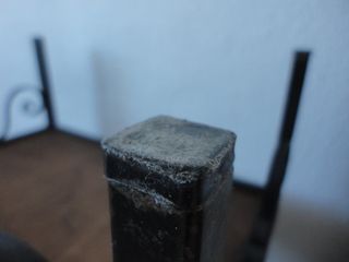 MESITA MADERA Y FORJA