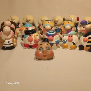 Lote de  figuras sacapuntas