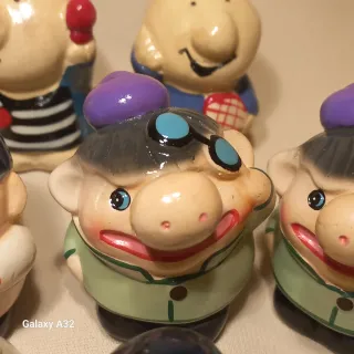 Lote de  figuras sacapuntas