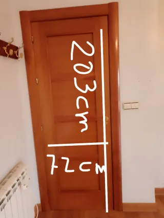 Puertas de madera interior