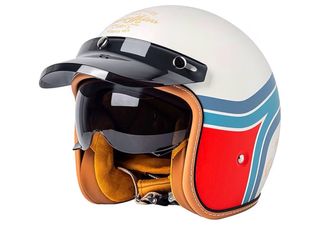 Casco Moto Vintage Hombres/Mujeres Homologado