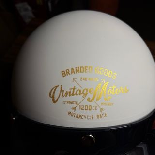 Casco Moto Vintage Hombres/Mujeres Homologado