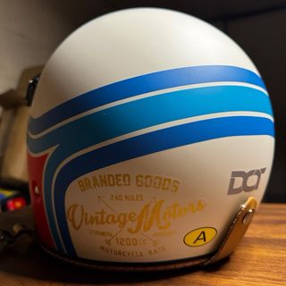 Casco Moto Vintage Hombres/Mujeres Homologado