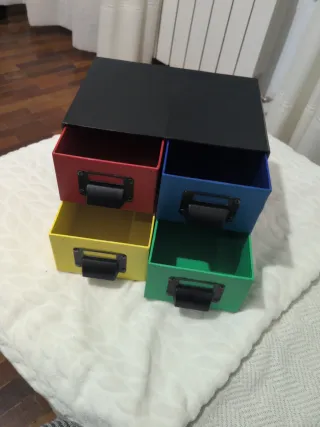 Organizzatore da scrivania con 4 cassetti