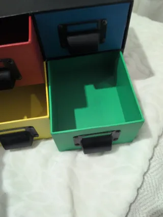 Organizzatore da scrivania con 4 cassetti