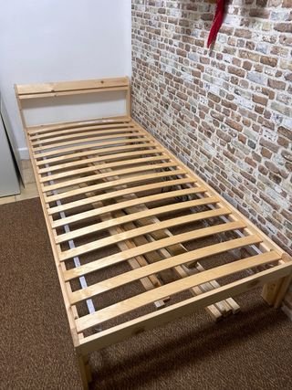 Estructura Cama Madera 90x200cm