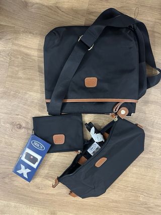 3 bolsos en uno. marca bric’s milano