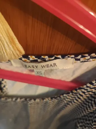 Vestido Easy Wear estampado geométrico