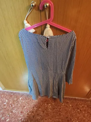 Vestido Easy Wear estampado geométrico