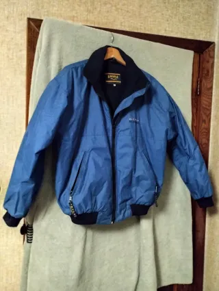 Cazadora náutica Amura azul Vintage