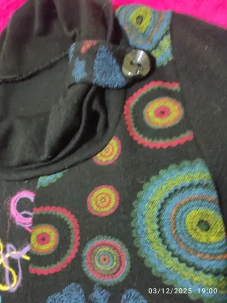 Jersey largo estilo Desigual