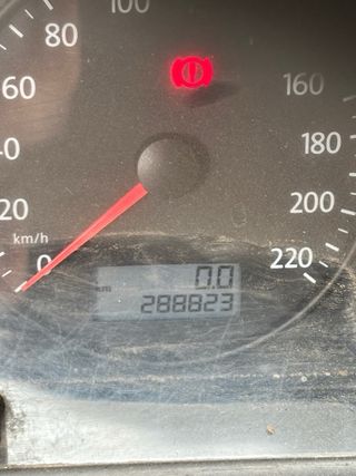 Volkswagen Transporter T5 2007 (golpe trasero)