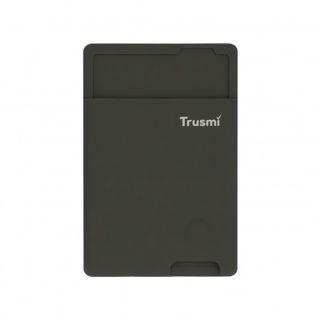 Trusmi Tarjetero Adhesivo Gris