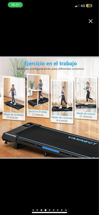 NUEVA Cinta de Correr 2.75HP