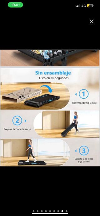 NUEVA Cinta de Correr 2.75HP