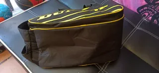 Bolsa de pádel ( paletero ) Dunlop negra y amarill