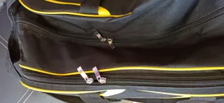 Bolsa de pádel ( paletero ) Dunlop negra y amarill