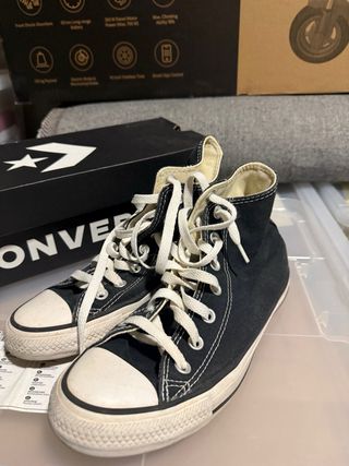 Converse Negras Talla 38