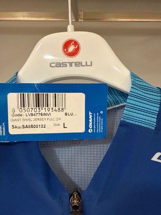 Maillot Giant Santini Talla L Azul