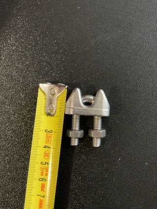 Mordaza sujetacables inox nº 6