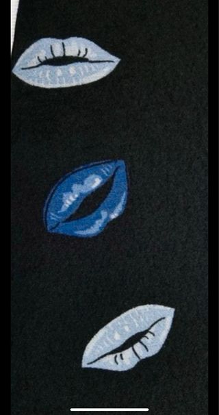 Minifalda Zara Estampado Labios