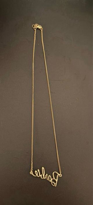 Collar Barbie Dorado