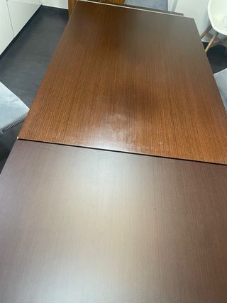 Mesa comedor extensible madera