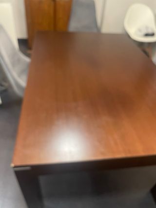 Mesa comedor extensible madera