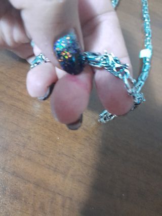 Collana con draghi argento