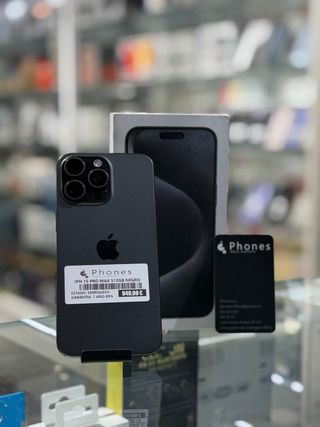iPhone 15 Pro Max 512GB Negro Seminuevo